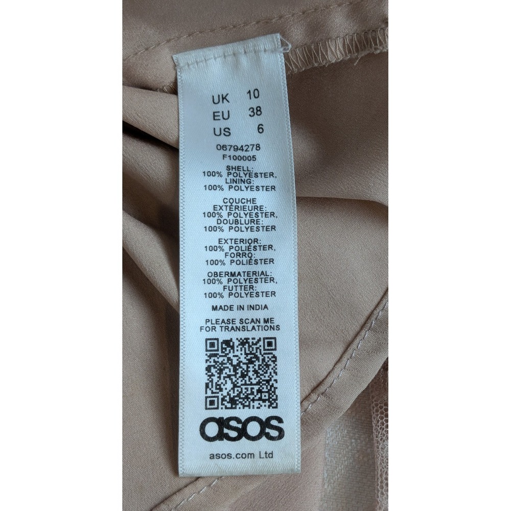 ASOS Dusty Rose Floral Sequin Halter Maxi Dress - Picture 11 of 14